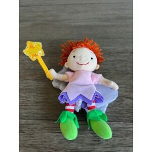 Felicity Wishes Fairy Plush Parragon Books Orange Hair Star Wand Doll Toy Small